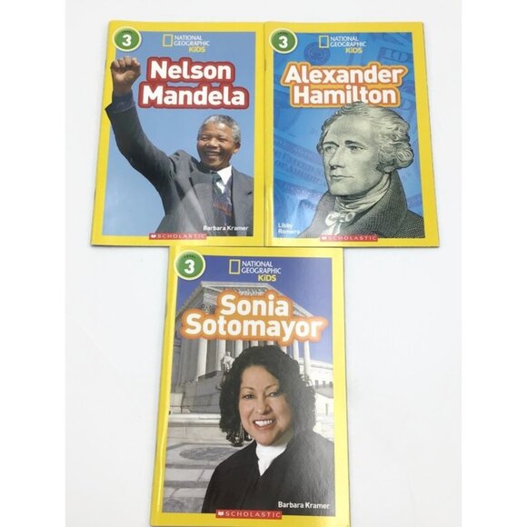 11 National Geographic Kids Readers Books Level 1 2 3 Historical Nonfiction - Picture 7 of 11